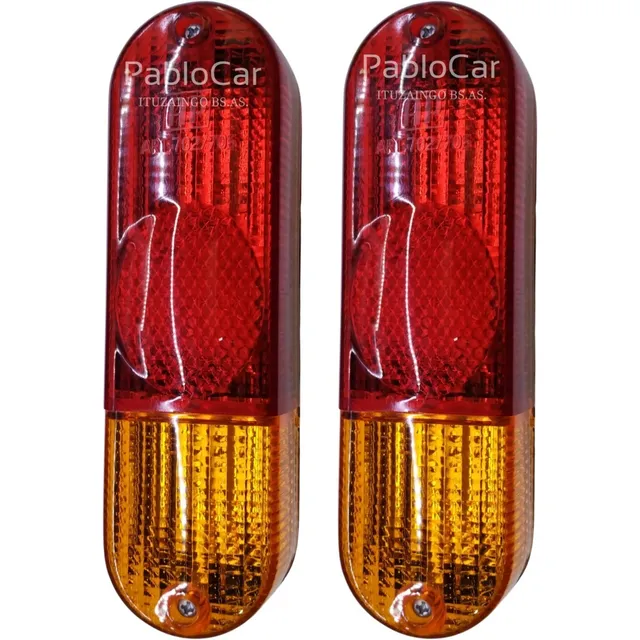 Juego X2 Faros Universales Bi Color Para Tráiler/camión 