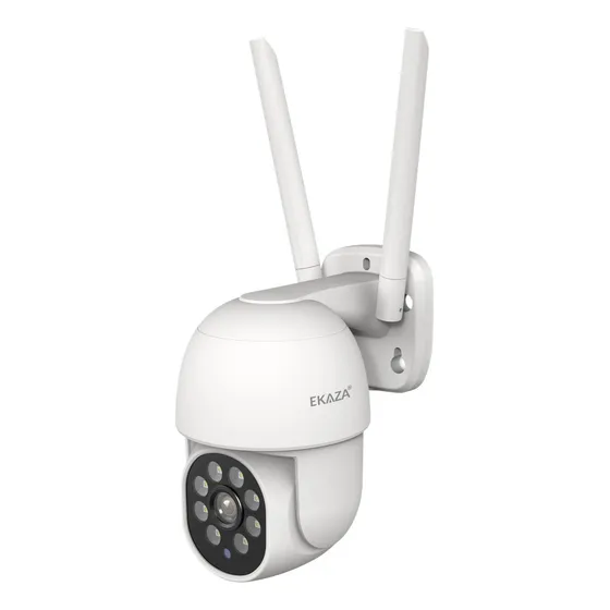 Câmera De Segurança Wifi Inteligente Tuya Alexa Full Hd Ekaza Colorida A Noite