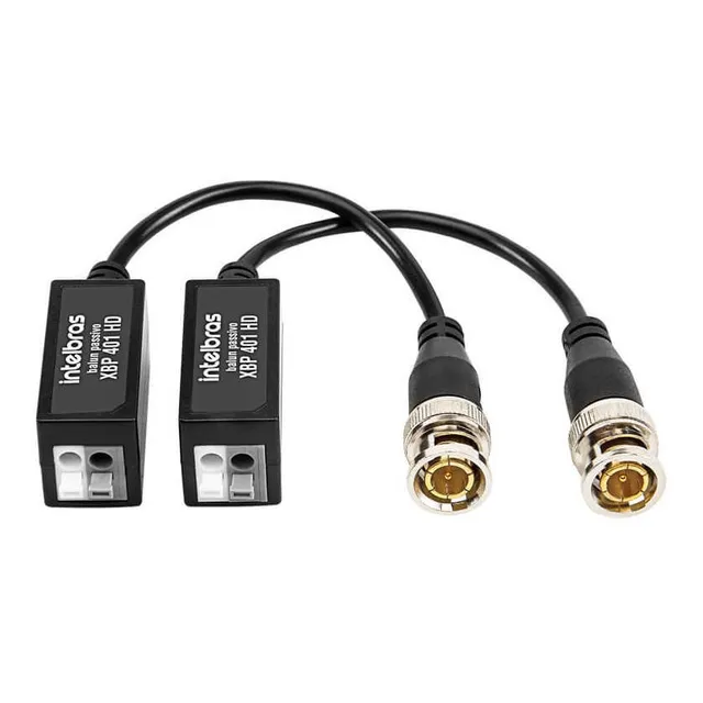 Balun Cctv Pasivo Hd Intelbras Para Cámaras De Seguridad