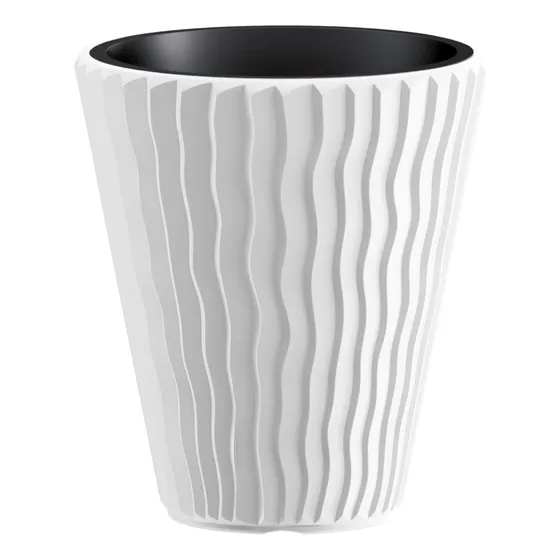 Maceta Con Plato Linea Moderna