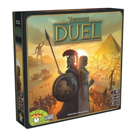 Juego De Mesa 7 Wonders Duel De Asmodee