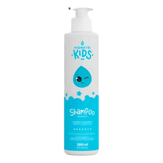 Shampoo Infantil Hidratei 200ml - Limpeza Suave E Segura