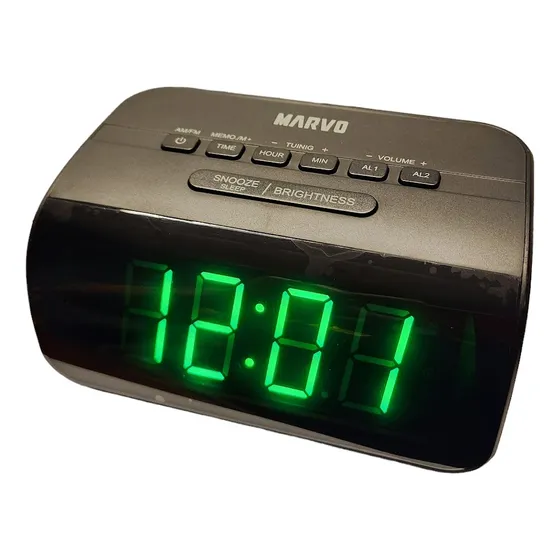 Reloj Digital Alarma Am Y Fm 1 Año Gtia Envio A Todo El Pais