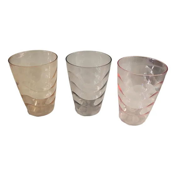 Set 12 Vaso Picnic Plástico Reutilizable