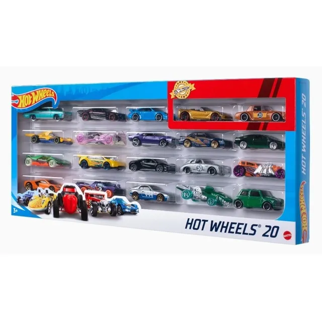 Hot Wheels, Paquete De 20 Autos