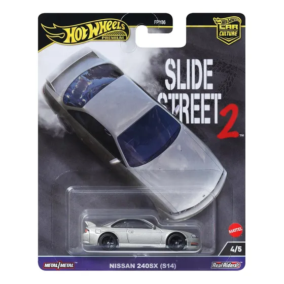 Coche De Colección Hot Wheels, Nissan Silvia S14, 1:64 Die-c