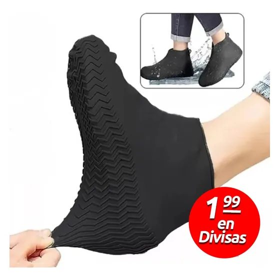 Funda Para Zapatos Impermeable De Silicona Para Lluvia, Lodo