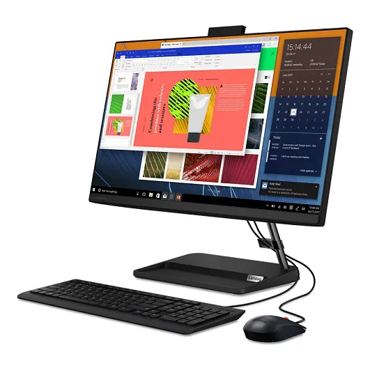Lenovo Aio 3 Amd R3 5300u Full Hd 24  8gb Ram 512gb Ssd W11h