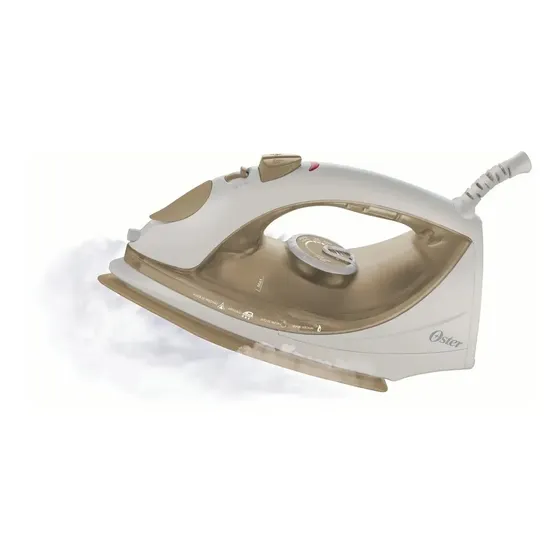 Ferro de Passar GCSTBS5907 Antiaderente Com Jato De Vapor e Potência De 1200W Cor Champagne Oster