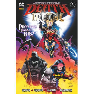 Noites De Trevas: Death Metal Vol. 1, De Capullo, Greg. Editorial Panini Brasil Ltda, Capa Mole Em Português, 2021 Noites De Trevas: Death Metal Vol. 1, De Capullo, Greg. Editorial Panini Brasil Ltda, Capa Mole Em Português, 2021