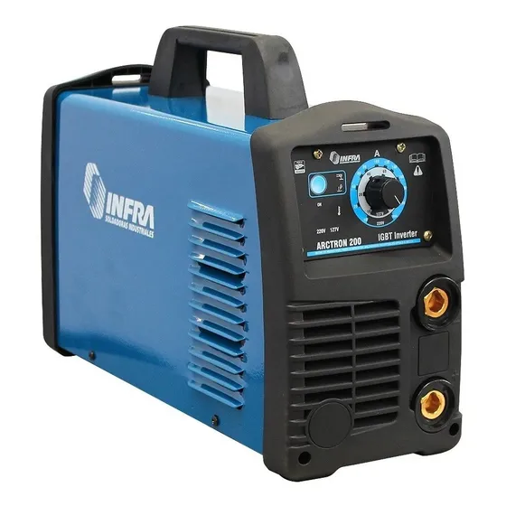 Soldadora Inverter Infra Arctron 200 Color Azul/negro 127v