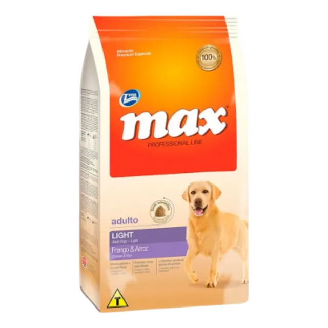 Max Professional Adultos Light Pollo Y Arroz 15kg