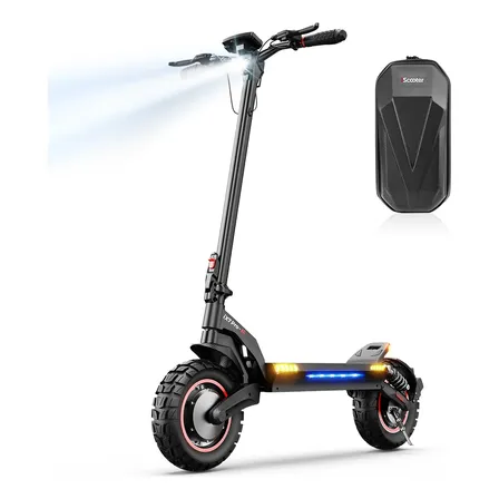 Scooter Elétrico 2000w 60km/h Autonomia 70km 15.5ah App Cont Preto