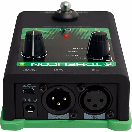 Tc Helicon Pedal Voicetone D1 Doblaje/simulación Para Voz