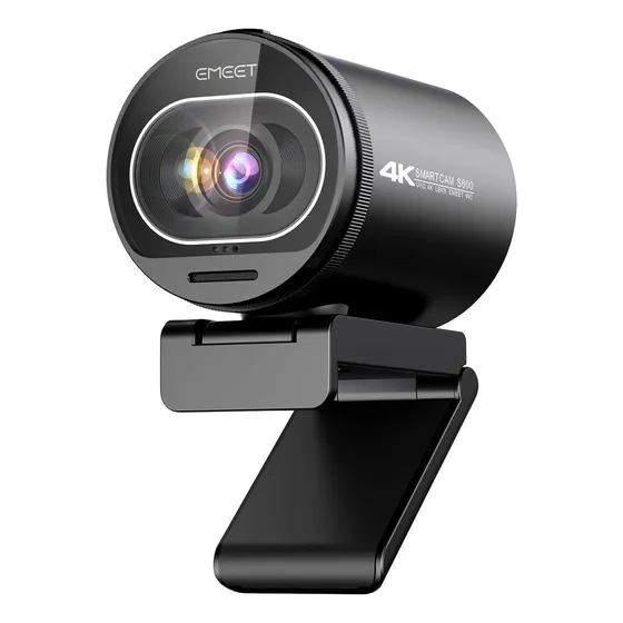 Webcam 4k Uhd 8mp Tof Autofocus 1080p 60fps E 2 Microfones