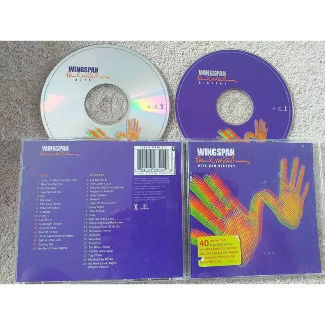 2 Cd Paul Mccartney - Wingspan Hits And History