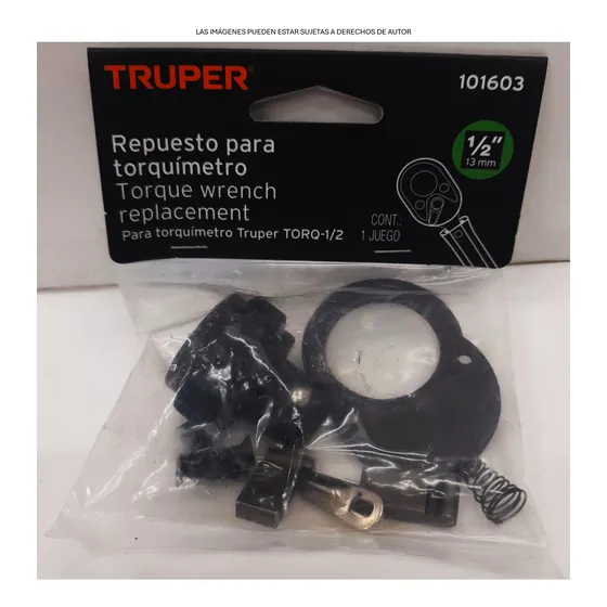 Kit De Reparación Truper 101603 Para Torquímetro De 1/2