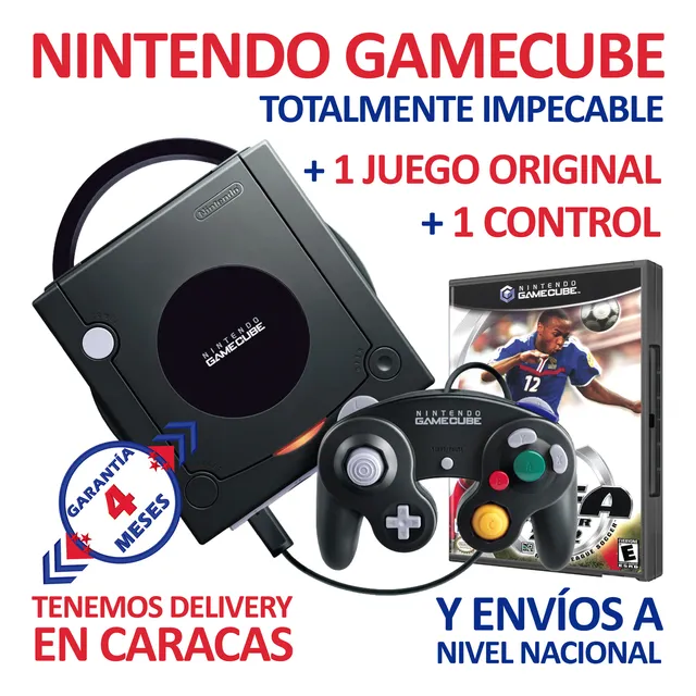 Nintendo Gamecube: Consola + 1 Juego Original + Garantía