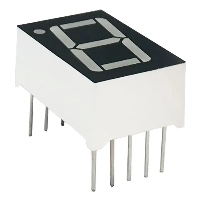10pzs Display De 7 Segmentos Anodo Comun 0.56 5161 Colores