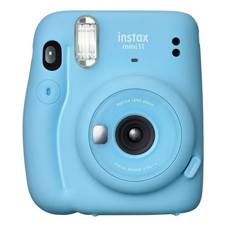 Cámara De Fotos Instantánea Fujifilm Instax Mini 11 Sky Blue Cámara De Fotos Instantánea Fujifilm Instax Mini 11 Sky Blue