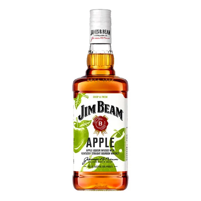 Jim Beam Apple Jim Beam Apple Bourbon Bourbon 700 mL Unidad 1 Botella