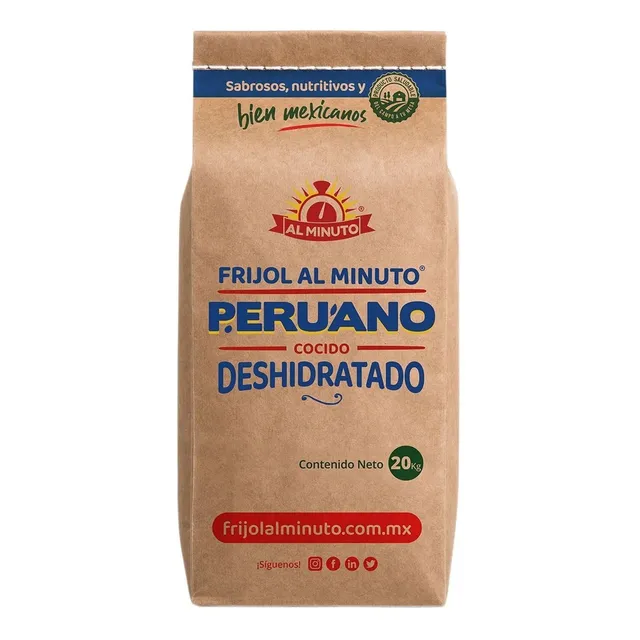 Frijol Peruano Deshidratado Al Minuto 20kg Rinde Más De 60kg