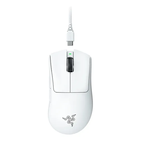 Mouse Gamer Razer Deathadder V3 Pro + Hyperpolling Blanco