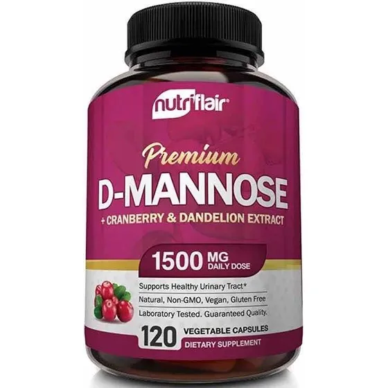 D-manosa D-mannose Salud Del Tracto Urinario 120 Caps Eg Z10