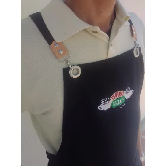 Delantal Chef Barbero Barista Gabardina.  Somos Fabricantes