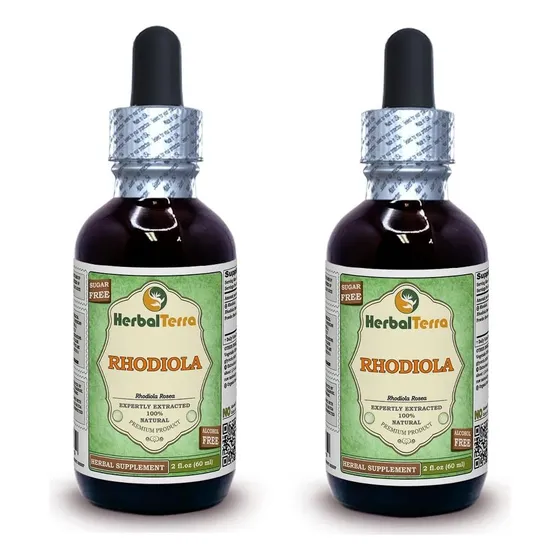 Suplemento Rhodhiola Rosea Liquido Herbalterra 60 Ml X 1 Uni