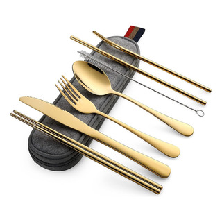 Utensílios Portáteis Devico, Conjunto De Talheres De Viagem Utensílios Portáteis Devico, Conjunto De Talheres De Viagem