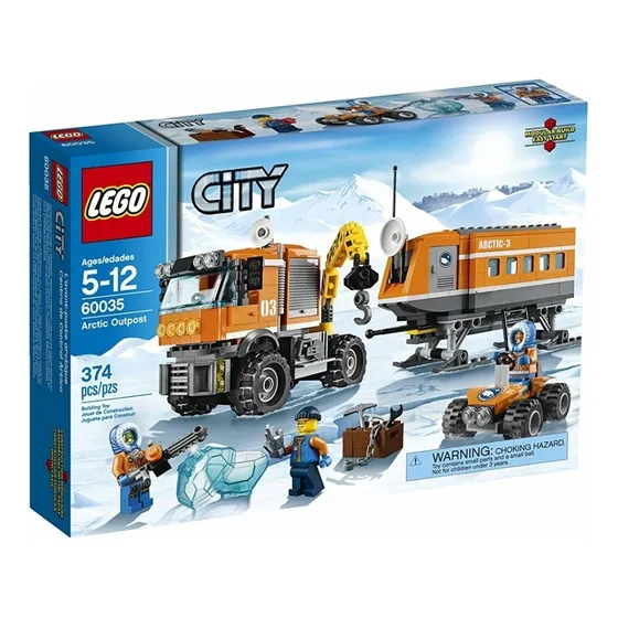 Lego City 60035 Centro De Control Ártico. 