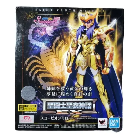 Bandai Myth Cloth Ex Escorpion Milo Saintia Sho