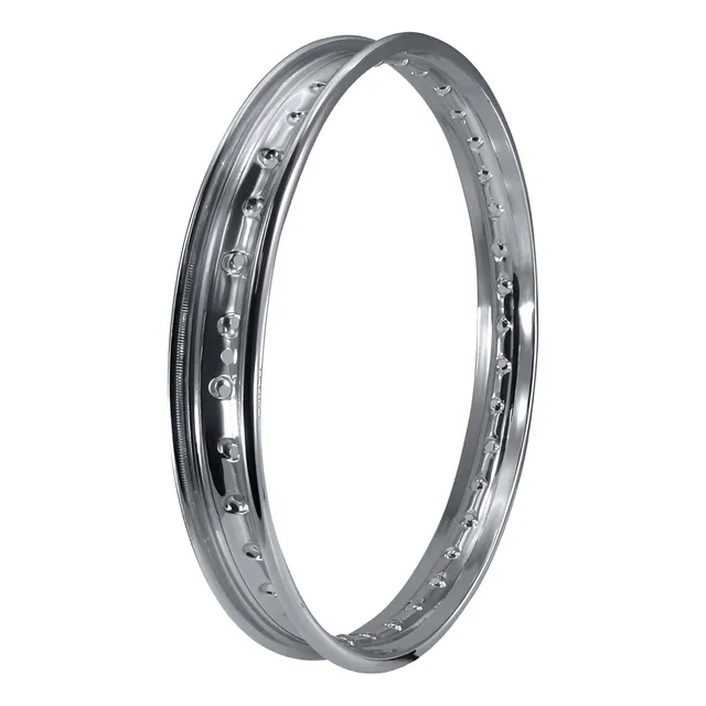 Llanta Rueda Moto 1.60 X 21 Cromada Marca Vini