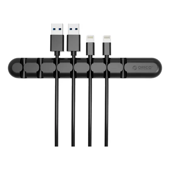 Orico Clip Cable Adhesivo 7 Ranura Para Organizar Usb Raton