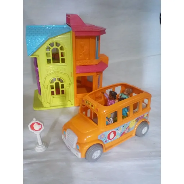 Casa De Muñecas Y Coche Mattel
