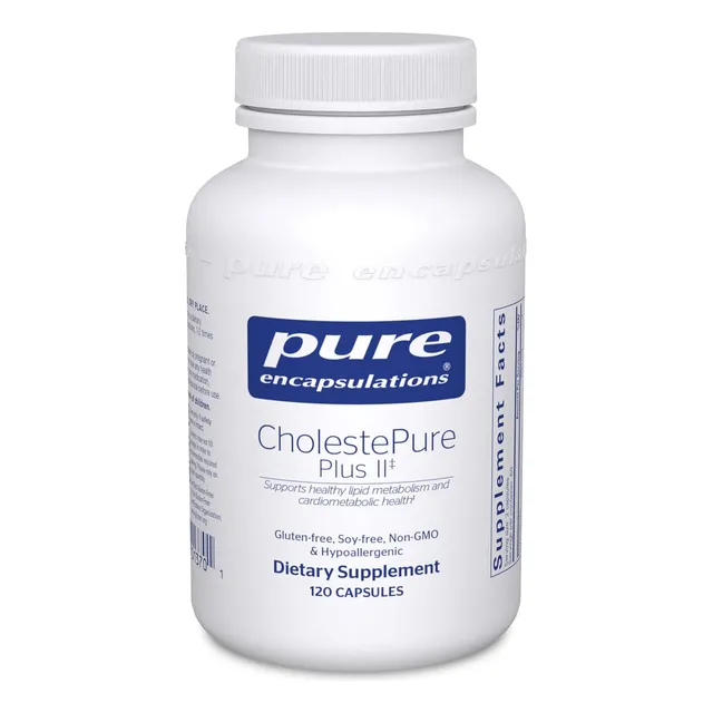 Pure Encapsulations Cholestepure Plus Ii | Phytosterol, Berberine And Flavonoids Rich Bergamot Extract To Support Healt