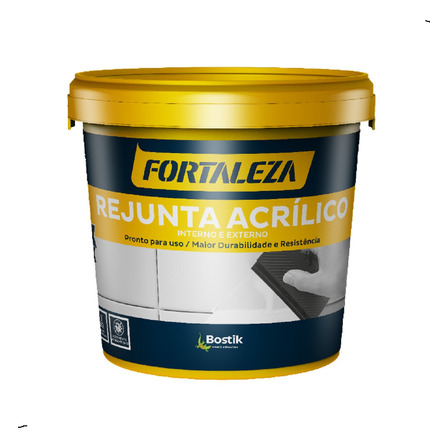 14 X Rejunte Acrílico - 1kg - Cor Barbante - Fortaleza 14 X Rejunte Acrílico - 1kg - Cor Barbante - Fortaleza