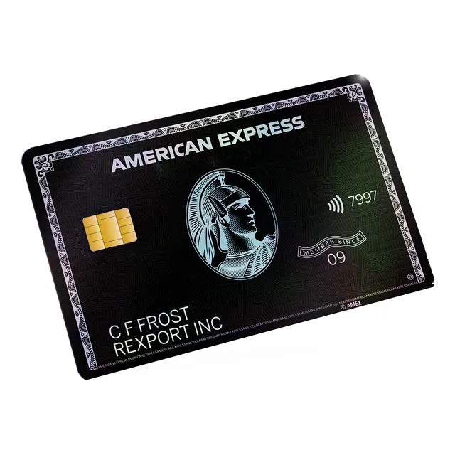 Sticker Cover Tarjeta Banco Holográfico American Exprees