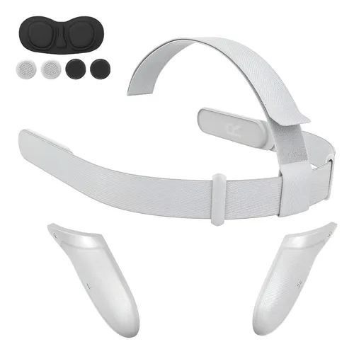 1 Set) Vr Accessories Kit For Oculus Quest 2-pink | MercadoLivre