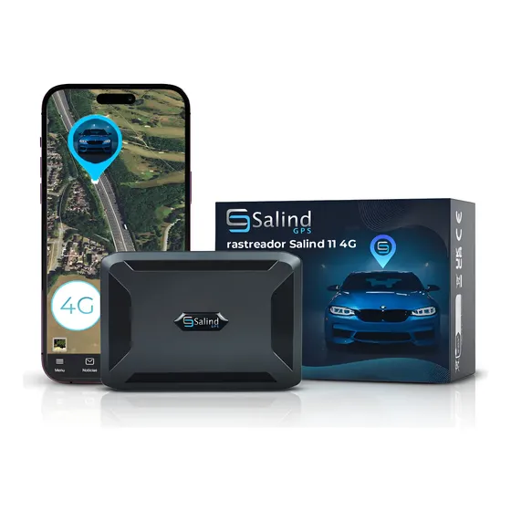 Salind 11 4g - Rastreador Gps Magnético Antifurto De Carro