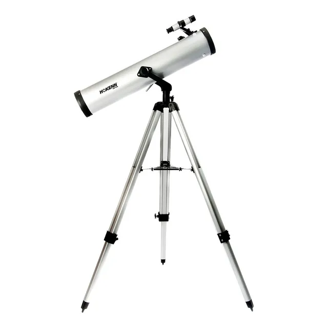 Telescopio Espacial Hokenn Optik Reflector Esférico Newton Color Plateado