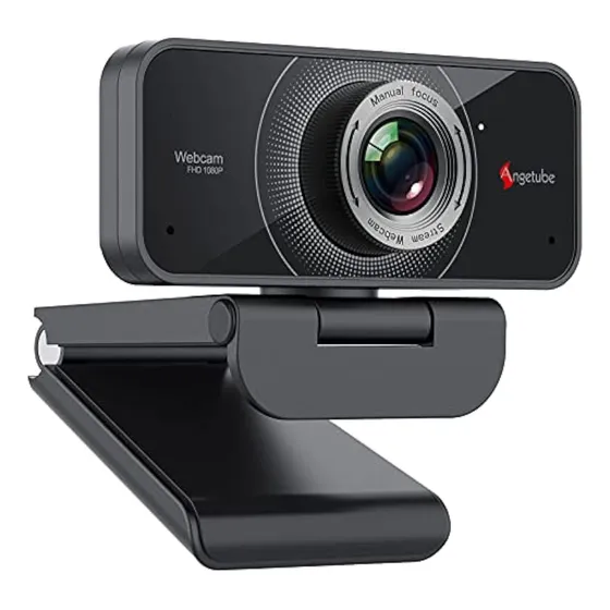 Angetube Cámara Web De 1080p Con Micrófono 