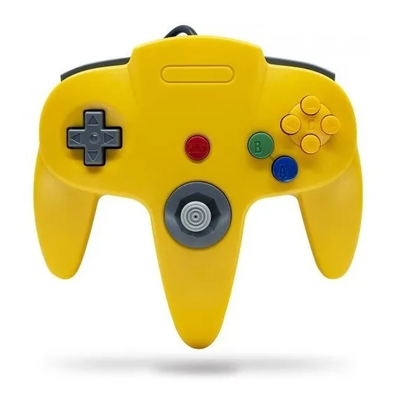 Control Para Nintendo 64 N64 Nuevo Amarillo Teknogame