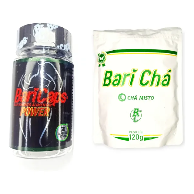 Baricaps Power+té Detox Adelgaza Control Perdida Peso