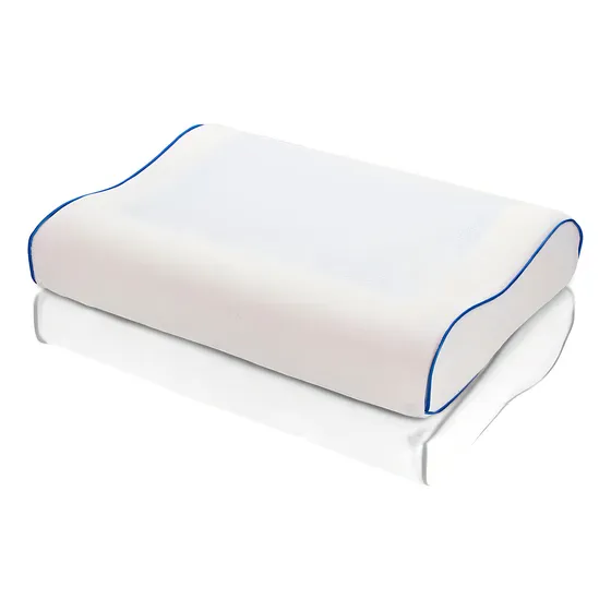 Almohada Ortopédica con Gel Refrescante y Espuma de Memoria Energy Plus, Soporte Ergonómico para un Descanso Reparador, Conciliador y Fresco Toda la Noche.
