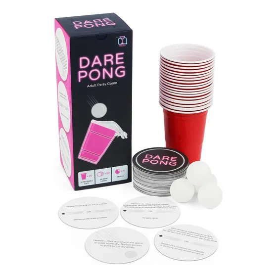 Dare Pong Juego De Beber Para Fiestas Y Despedidas