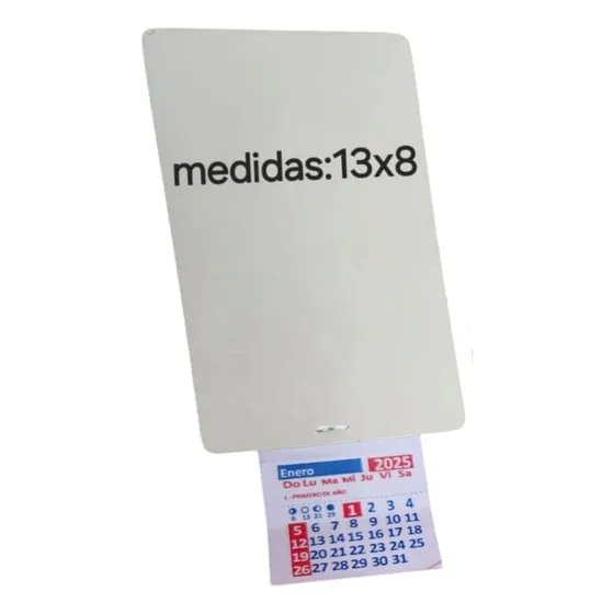 Almanaque Sublimable Sublimar 13x8 X20 Unidades