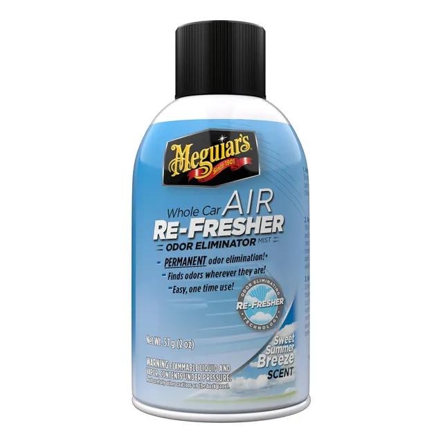 Meguiars Air Refresher, Eliminador Olor Summer Breeze G16602