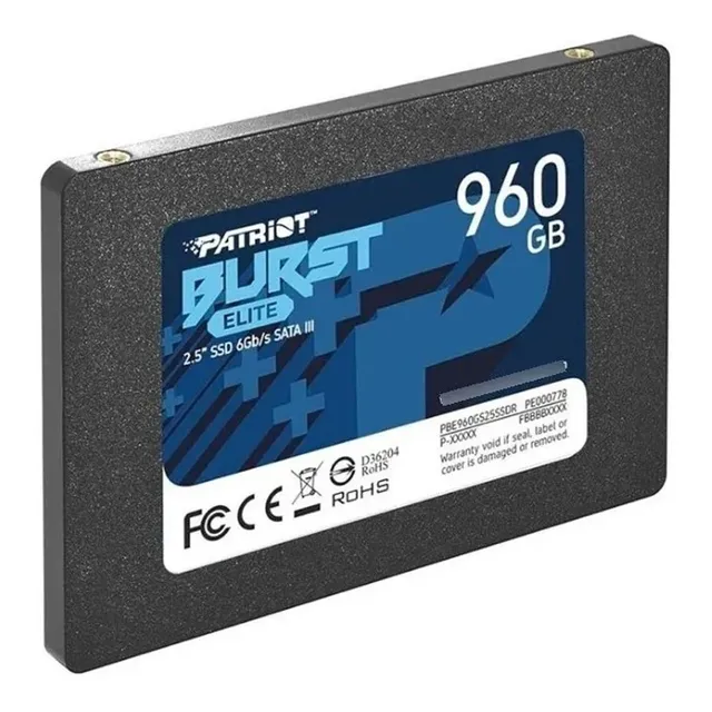Disco Sólido SSD 960 GB Patriot Burst Elite Sata